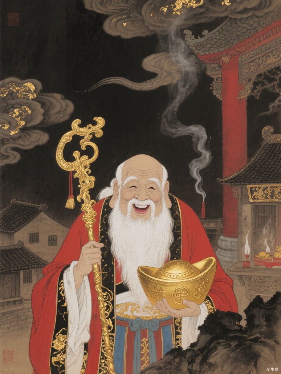 Tudi Gong, the Earth God (土地公 福德正神)
